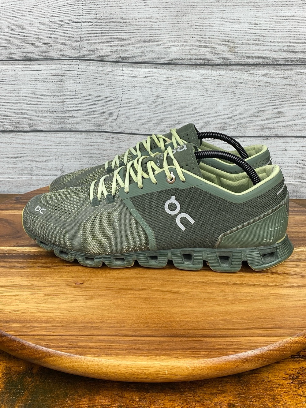 ON Running Cloud X Forrest Jungle Green Men’s Athletic Shoes Sneaker Size 9.5